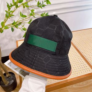 Projektant kapelusze typu Bucket luksusowe kapelusze z szerokim rondem dla mężczyzn czapki Casquette kobiety Outdoor Travel Sunhat wyszywane litery czapka Fashion Street Hat