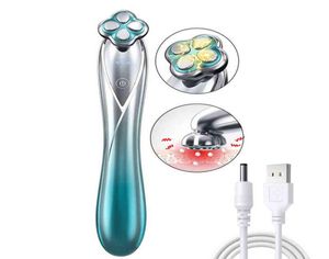 Microcurrent Facial Device RF Radio Frequency Eye Skin Draw Anti Aging Machine Minskar rynkor ansikts lyft ögon massager2206244893