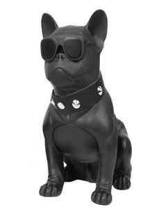 Portabel M11 Bulldog Bluetooth -högtalare 3D -modellhögtalare Creative Cartoon Dog Outdoor Speaker Computer Sounder8242236