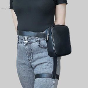 Shoulder Bags Fashion Women's Waist Bag INS Hot Trendy Fanny Pack Motorcycle Leg Bag Outdoor Hiking Belt Bags Designer Female Satchel Purse