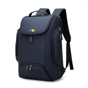 Backpack CFUN YA Design Original Business Men do UNISSISEX Viagem Bagpack 15.6 Laptop Bag Anti-roubo USB Diário Rucksack Bookbag
