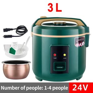 Thermal Cooker 3L large capacity 24V car rice cooker 200W for truck 231117