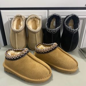 Stylish Australian Tasman Slippers mini ankle boots Butterfly boots Mustard Seed Boots Hairy mule winter boots warm for women