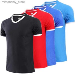 Maglia da calcio da collezione 2022 vendita calda Maglia da calcio da uomo 2022 Survetent Kit da calcio Uomo Running Short seve Camicia sportiva da uomo Top Q231118