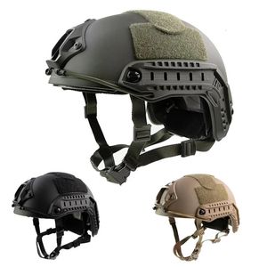 Caschi tattici Airsoft Casco veloce MH Tipo Paintball y231117