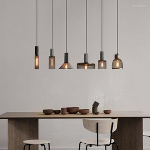 Pendant Lamps American Modern Industrial Style Lights Living Room Decor Fixture Restaurant Bar Coffee Shop LED Chandeliers