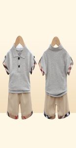 2st Boys Summer Clothes Set Fashion Shirts Shorts Outfits For Baby Boy Toddler Tracksuits för 0-5 år4089962