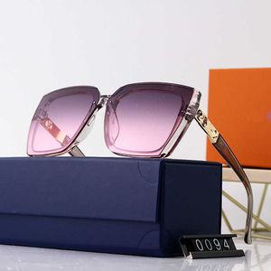 Mode lyx lou vut designer coola solglasögon 2022 Nya kvinnors L -familjen trend solglasögon ins vindramlös export