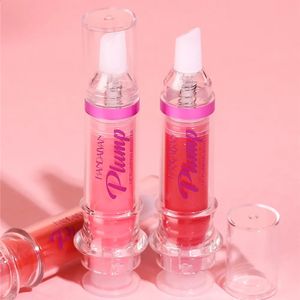 Dispositivos de cuidados faciais 6 cores Lip Plumping Booster Líquido Gloss com Chili ct Hidratante Glitter Glaze Oil Sexy Maquiagem Produto 1 Peça 231118