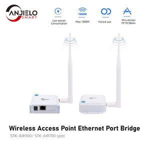Andere elektronische Geräte Drahtlose Signalwand über Ethernet Air Connector Port Bridge Kit Outdoor-Langstrecken bis zu 1000 Meter Sender Empfänger 231117