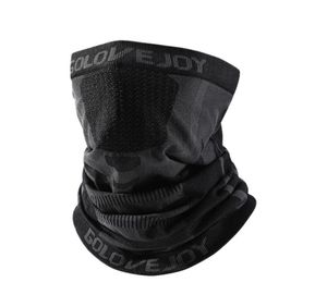 Black Winter Men Bandana utomhus vindtät öronskydd halsvärmare Gaiter Half Face Mask Elastic Cycling Scarf för den kalla 2116031558