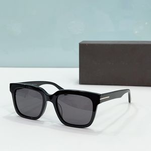 Black Grey Square Solglasögon 0646 Men Marco Designer Sun Glasses Sonnenbrille Shades UV400 Eyewear With Box