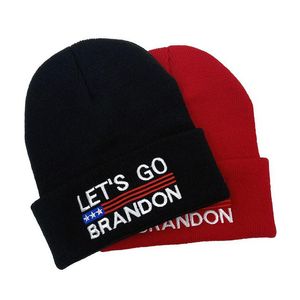 Beanie/Kafatası Kapakları Gitsin Brandon Örme Şapkalar Basit Beanie Cap İşlemeli Yün Şapka Erkekler ve Kadınlar Açık Sıcak Damla Deli Dhgarden DHS0P