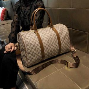 60% OFF 2024 Designer handbag Hong Kong Women's New Large Capacity Short Distance Travel Fashion Portable Hand Luggage Big Bag