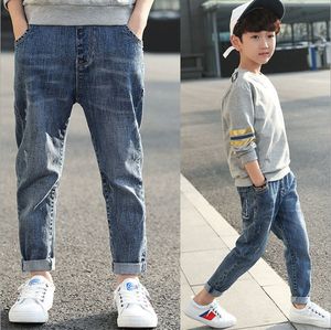 Jeans Pantaloni per bambini jeans da ragazzo alla moda e versatili 4-12 anni 230418