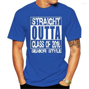 Herrens T-skjortor klass 2023 Senior Summer T-shirts för män skjorta kläder anpassade online