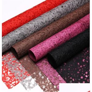 Wrap Pure Color Paper Florist Kolor wydrążony w opakowaniu Bukiet Materiał dostarcza zestaw dziesięciu arkuszy NOWOŚĆ 20 92HX D DH9MC