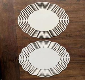 Sublimation Aluminium Wind Spinner DIY Arts and Crafts Doublesided Heat Transfer Printing Aluminum Plate Home Christmas Decoratio4247647