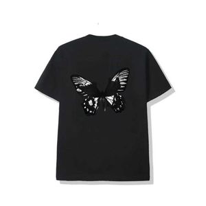 ピンクの男性Tシャツ半袖ティーヒップホップスタイル黒と白のプリントメンズデザイナーTシャツACCサイズS-XLAAA