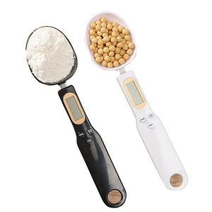 Measuring Tools 500G/0.1G Spoon Baking Household Kitchen Digital Electronic Scale Handheld Gram Scales Lcd Display Drop Deli Dhgarden Dhsmq