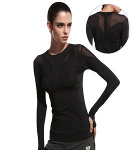 Women Yoga Top Women Yoga Shirts Long Sleeve Gym Shirts Fitness Clothing Shirt Female Sports Tops Women Sport Shirt8373373