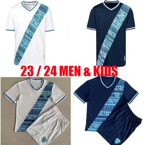 2023 2024 Guatemala Soccer Jerseys National Team 23 24 LOM Ceballos Peleg Oscar Santis Home Away Football Shirts Adult Uniforms in Stock Men and Kids Kits