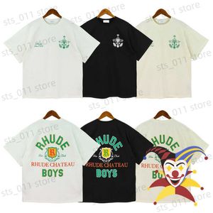 T-shirts masculinos 2023SS T-shirt Men Mulher Melhor qualidade Top Solte Top Loose Tees T230419