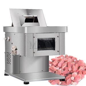 Commercial Fresh Meat Slicer Cube Cutter Machine Meat Slicing Shredding Machine