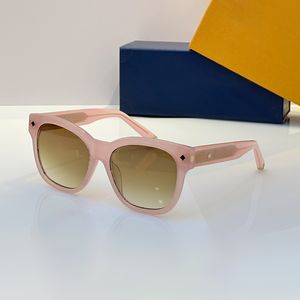 النظارات الشمسية الكلاسيكية النظارات الشمسية للنساء مصممين المصممين اليورو الأمريكيين الأزياء اليومية ارتداء نظارات شمسية وردية عالية الجودة