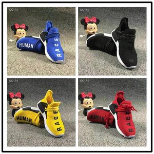 Buty Big Kids Sport dla dzieci trenerzy ludzkości chłopcy Pharrell Williams pour enfants chaussures dzieci trampki gumy