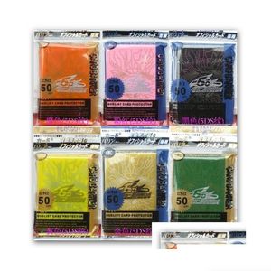 카드 게임 Yugioh 5DS Duelist Sleeves Deck Protector Mix Colors Drop Delivery Toys Gifts 퍼즐 DHAJG DH7TY