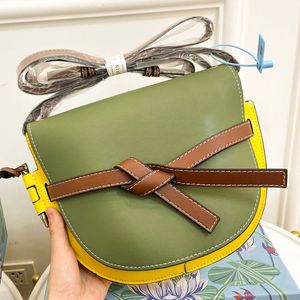 Frauen Clutch Schulter Crossbody Geldbörse Frauen Handtasche Modedesigner Echtes Leder Rindsleder Patchwork Farbe Flap Pouch Hochwertiges gedrucktes Muster