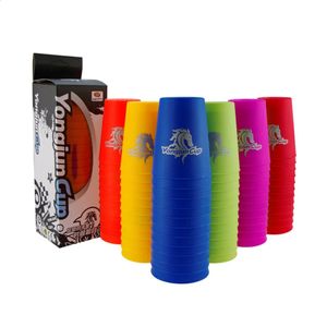 Outros brinquedos Yongjun Sport Stacking Cups 12pcs / set YJ Flying Racing Cup Velocidade educacional para crianças 231118