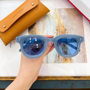 サングラスAkila Apollo Women Sun Glassesデザイナー男性ラウンドレッドレンズレンテスデルミュージャー