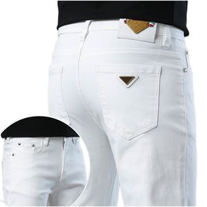 Jeans masculino prda primavera verão jeans fino slim fit