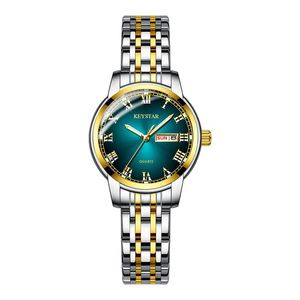 Orologio al quarzo di fascia alta da uomo quadrante oversize cinturino in acciaio 906L pregiato specchio nero avventure all'aria aperta orologi da anni impermeabili