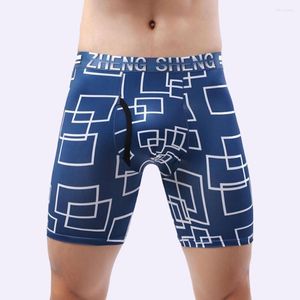 MUITOPANTES MASCO RECULHO MASCO Corte 3D Corte plus size Horty Wicking Men Print shorts longos resumos dentro do desgaste