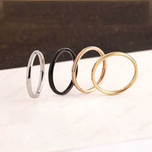 Band Rings Women Ring Stainless Steel Simple and Extremely Fine Engagement Rings for Women Titanium Steel Ring Fashion Korean Accessories