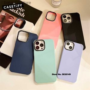 Cell Phone Cases CASETIFY Cartoon New Silicone Case for IPhone 13 11 12 14 Pro Max X XR XS 6 7 8 14 Plus Shockproof Back Cover ZT1124 T230419