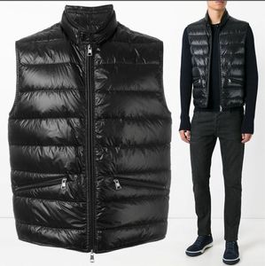 Men's vest coat winter puffer fish jacket jacket coat designer parka coat man vest with pure goose down padded unisex coat outfit 1-7 size