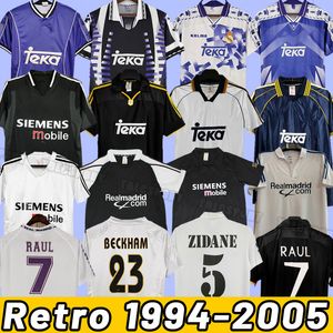 RAUL Redondo Retro Soccer Courseys Roberto Carlos Hierro Seedorf guti suker Real Madrids قميص كرة قدم خمر Ronaldo 01 02 03 04 05 94 96 97 98 99 00 2001 2002 1995 1996