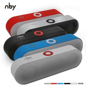 Новое поступление NBY18 Мини Bluetooth-динамик Портативный беспроводной динамик Звуковая система 3D стерео музыка Surround Поддержка Bluetooth TF AUX9079410