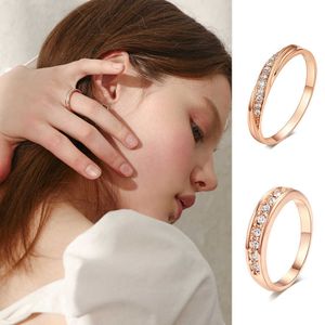 Band Rings Ring For Women Men Classic Engagement Wedding Lover Rings AAA+ Cubic Zirconia Fashion Jewelry R011 R062