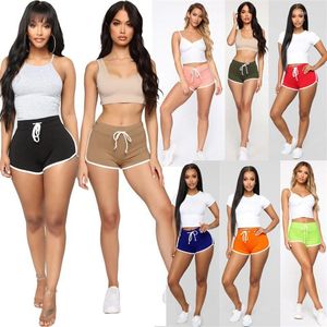 Running Shorts Women Sports Short Pants Casual Beach Lace Up Drawstring Fashion