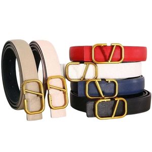 Valentinolinessbelt Designer Belt Top Quality Litchi Grain Womens Belts Mens Letter V Smooth Buckle 4CM Thin Waist Belts 7CM Windbreaker Decorative Classic T4qo#