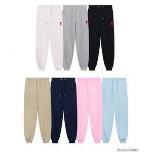 Designers Casual Pant Streetwear Jogger Trousers Sweatpants autumn Winter New Arrivalsami 23 Autumn Love Embroidery Sports Casual Pants Drawstring Guard Pants Me