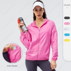 Classic Quick Dry Sweatshirts Women Designer Breathable Sweatshirt Outdoor Sports Running Cycling Windproof Waterproof Clothing Size S-3XL for Ladies