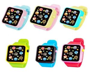 6 kolorów plastikowe cyfrowe zegarek dla dzieci dla dzieci dziewczęta Wysokiej jakości maluch inteligentny zegarek dla zabawek z zabawkami 2021 G1249972002