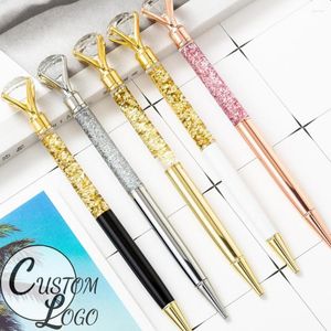 20pcs/działka dostosuj promocję Pensje Ballpoint Pen metalowy pen Ball Wsparcie Drukuj logo reklama hurtowa spersonalizowana