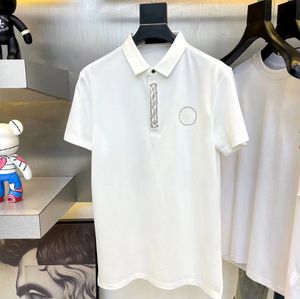 Męskie koszulki polo projektant mody koszulki polo lato dorywczo luźne t-shirty klasyczne litery Polo oddychające hafty biznes z krótkim rękawem